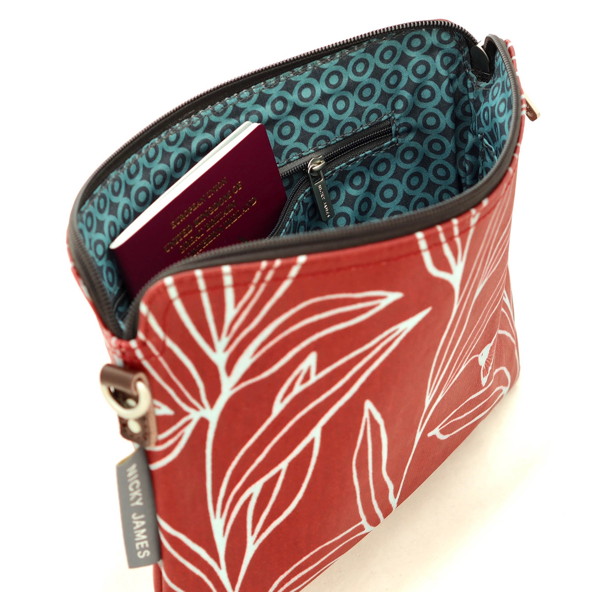 Eucalyptus  Classic Cross with Removable Strap