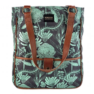 Mongoose Large Shoulder Bag in Fynbos Mint