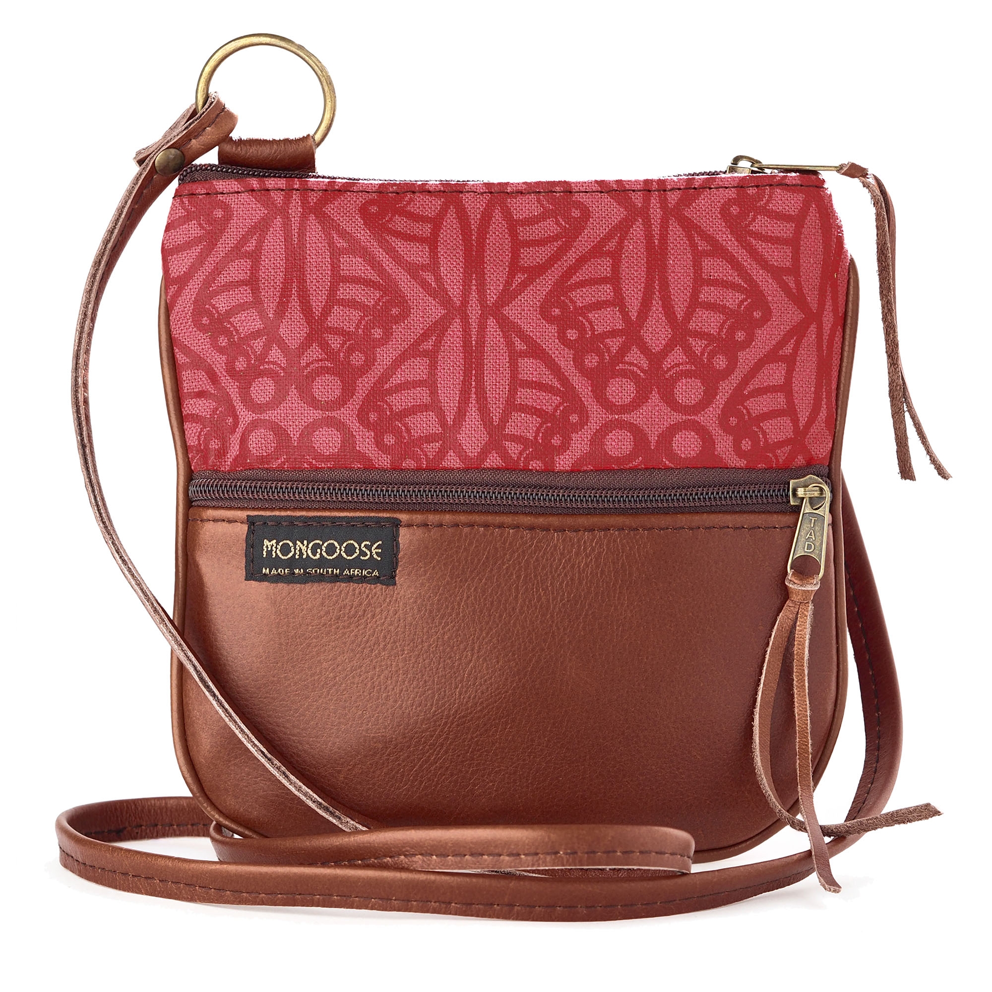 Mongoose Leather Mini in Jembe Red
