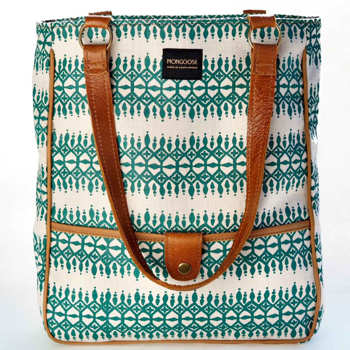 Mongoose Large Shoulder Bag in Masai Green
