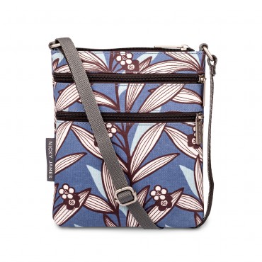 Wildflower Blue Mini Crossbody Bag
